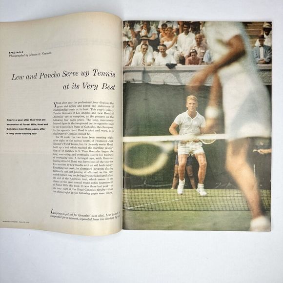 Hoad Vs. Gonzales Sports Illustrated June‎ 16, 1958 America’s National Sports - Picture 14 of 14